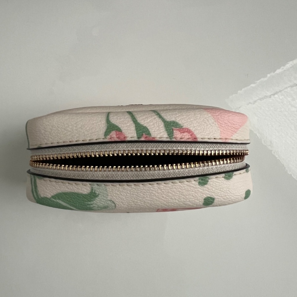 Coach small pouch in dreamy land floral print - Picture 5 of 6
